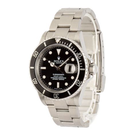 rolex submariner mens watch 16610t|rolex submariner 16610 review.